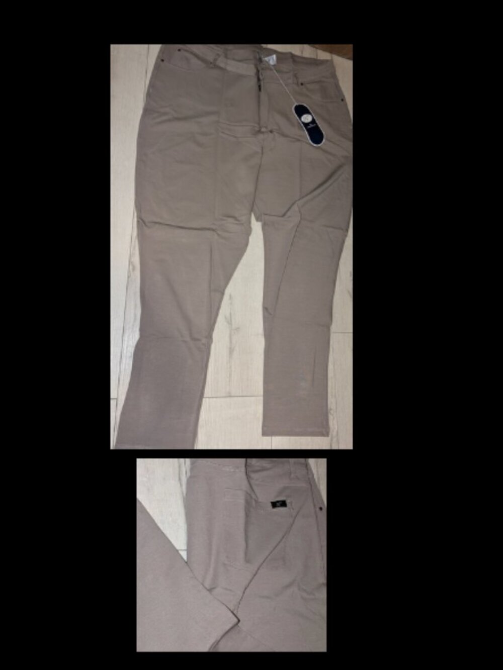 NWT DG2 Diane Gilman Rayon/Nylon Stretch Pants Style 114050 Womens Plus Sz T3X